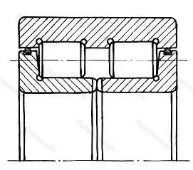 Модификация подшипника 662730 размер 150x300x120 от производителя  ГПЗ-1