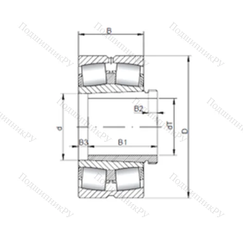 Подшипник роликовый радиальный самоцентрирующийся 23218 KCW 33+AH 3218 от производителя  CX