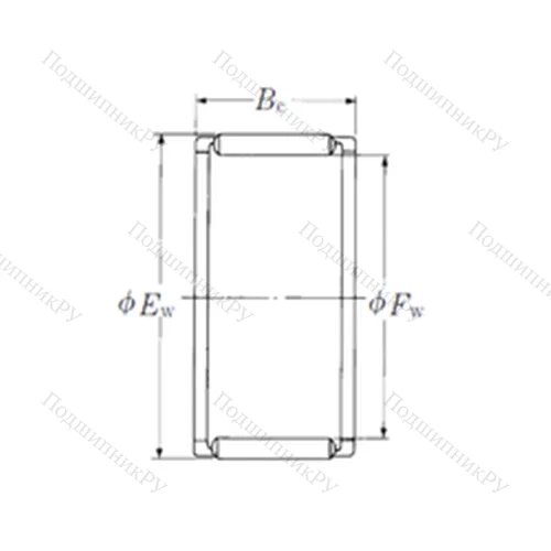Подшипник игольчатый радиальный FWF-859325 от производителя  NSK