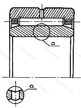 Подшипник NKI 60/25IS 1 размер 60x82x25