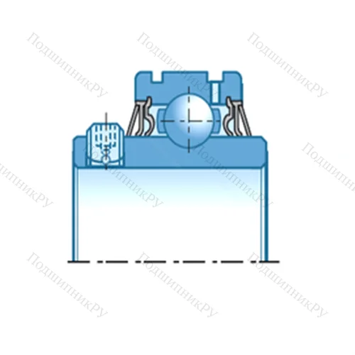 Подшипник шариковый радиальный UCS 210LD 1N