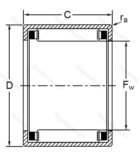 Подшипник HK 0910 AS 1 в Самаре