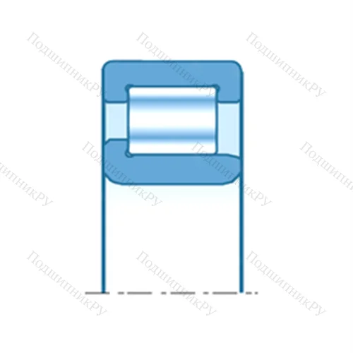 Подшипник роликовый радиальный NJ 322EM