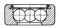 Модификация подшипника 506057 размер 8,8x16x5,5 ГПЗ-31