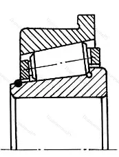 Подшипник  3067717 (33117R) размер 85x140x41