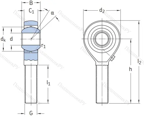 Шарнирная головка POS 10 L в Самаре