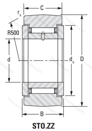 Подшипник STO 35 ZZ от производителя  KOYO