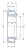 Конический роликовый подшипник 33214/Q от производителя  SKF