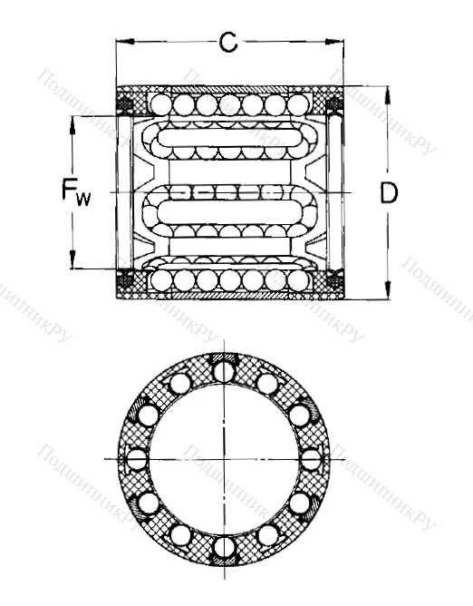 Подшипник LBBR 25-2LS в Самаре