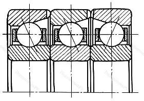 Модификация подшипника 22-846108Е1 размер 40x68x45 от производителя  ГПЗ-3