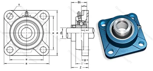 Подшипниковый узел UCF 214 в Самаре
