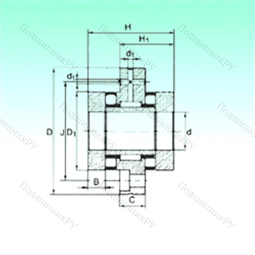 Подшипник комбинированный ZARF 2068 TN от производителя  NBS