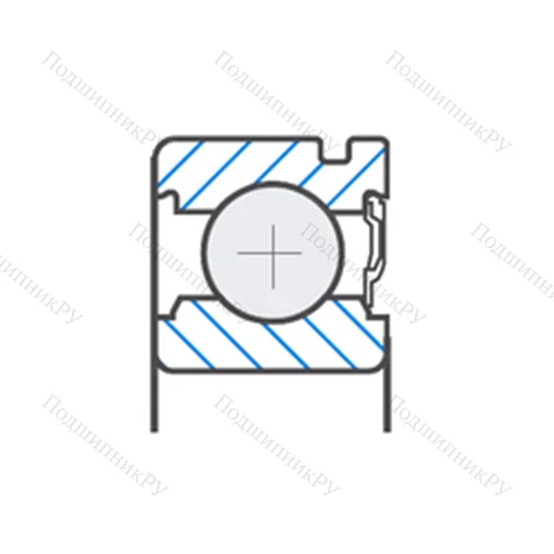 Подшипник шариковый радиальный BB 1B 362020 от производителя  SKF