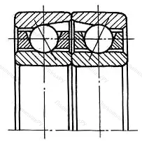 Подшипник 7203B.DF размер 17x40x24 от производителя  SKF