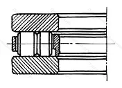 Подшипник  89422 (9009422) размер 110x230x73 от производителя  SKF