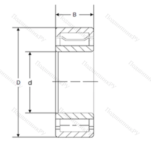 Подшипник роликовый радиальный A 5238 WB