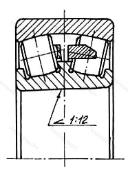Модификация подшипника 30-113536 размер 180x320x86 от производителя  ГПЗ-11