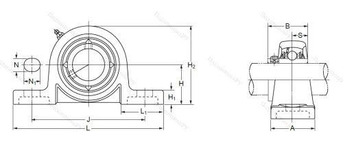 Подшипниковый узел UCP 209 в Самаре Подшипниковый узел UCP 209 в Самаре