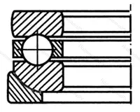 Модификация подшипника 18410 размер 50x110x50 от производителя  BBC
