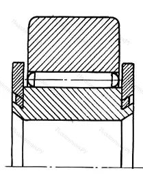 Модификация подшипника 914803К1С21 размер 17x47x19,5/15,95 от производителя  ГПЗ-3