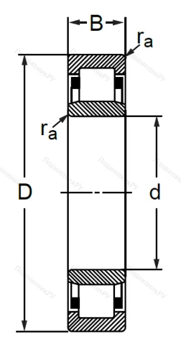 Цилиндрический роликовый подшипник 32326 (NU 326) в Самаре Цилиндрический роликовый подшипник 32326 (NU 326) в Самаре