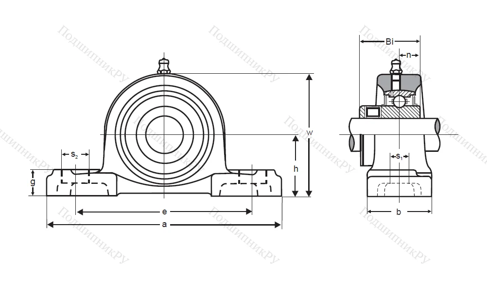 Подшипниковый узел UKP 210 в Самаре