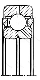 Подшипник  176314 (QJ 314) размер 70x150x35 от производителя  ЕПК