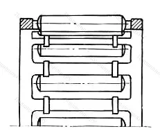 Подшипник K 8X 12X 10 размер 8x12x10 от производителя  SKF