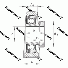 Подшипник PASE 35-N в Самаре